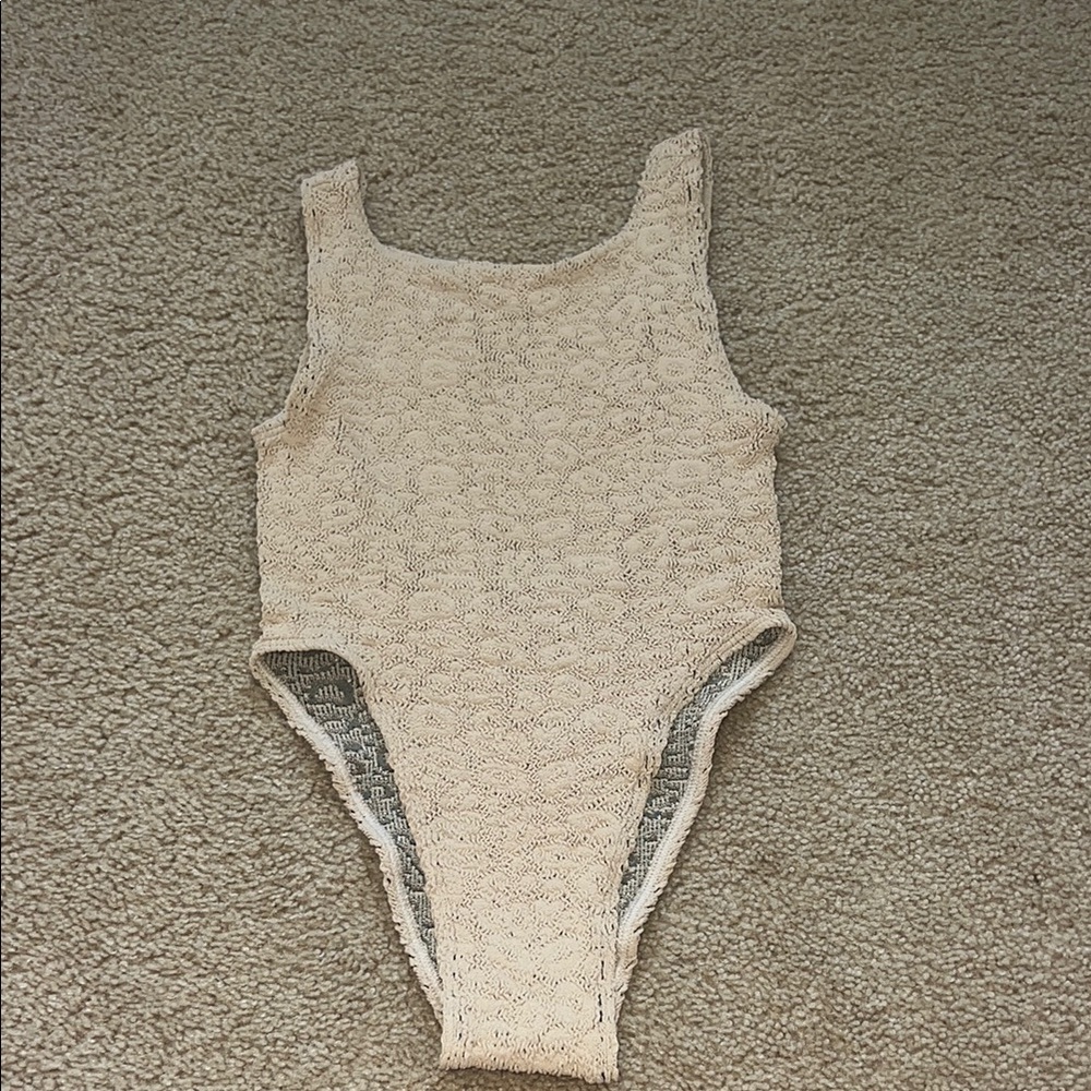 Bond-Eye Cheetah One Piece Swim Suit